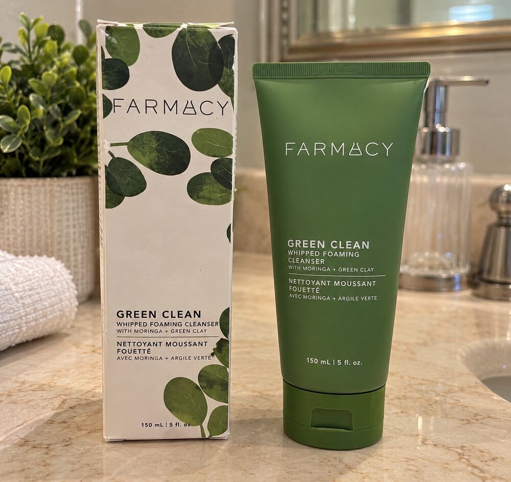 Farmacy Green Clean Whipped Foaming Cleanser, 5 fl. oz | 150 mL, New